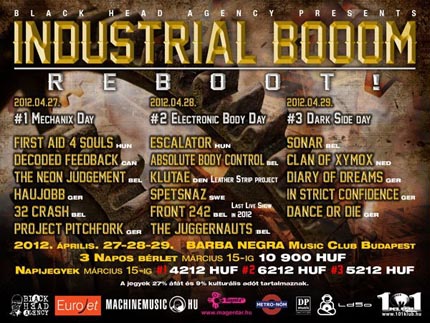 INDUSTRIAL BOOOM Reboot - 2012